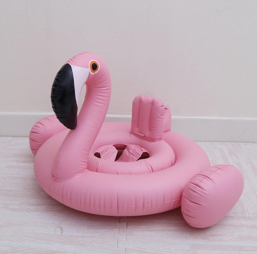 Kids pool inflatable swan swimming ring, a fun and secure baby float