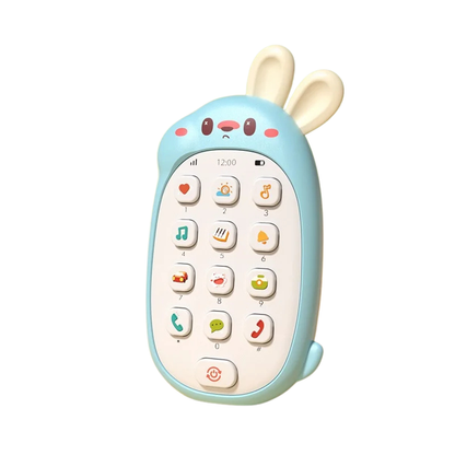 Baby gift: Interactive phone teether, a versatile toy for infants offering comfort and engagement.