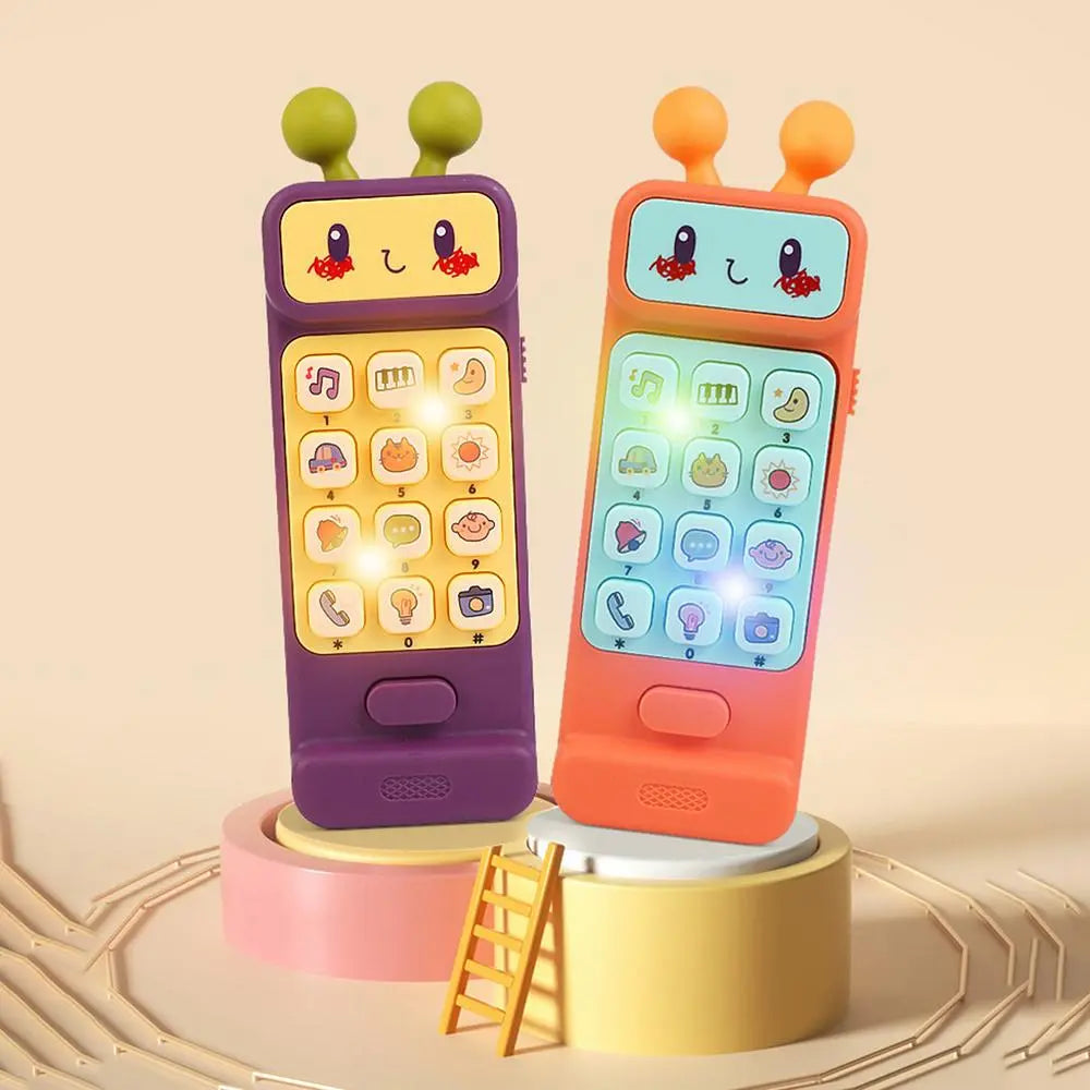 Plastic Baby Musical Phone Toy, a versatile teether, educational game, and soothing sound machine.