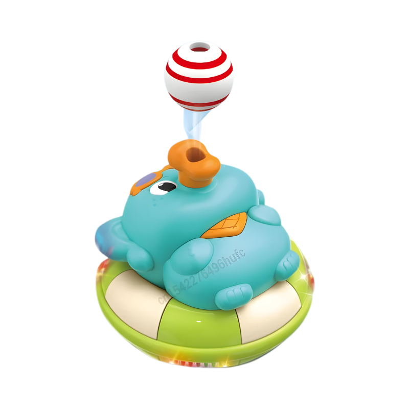 Cute elephant toy, a musical and sliding infant development aid, perfect for encouraging baby's crawling.