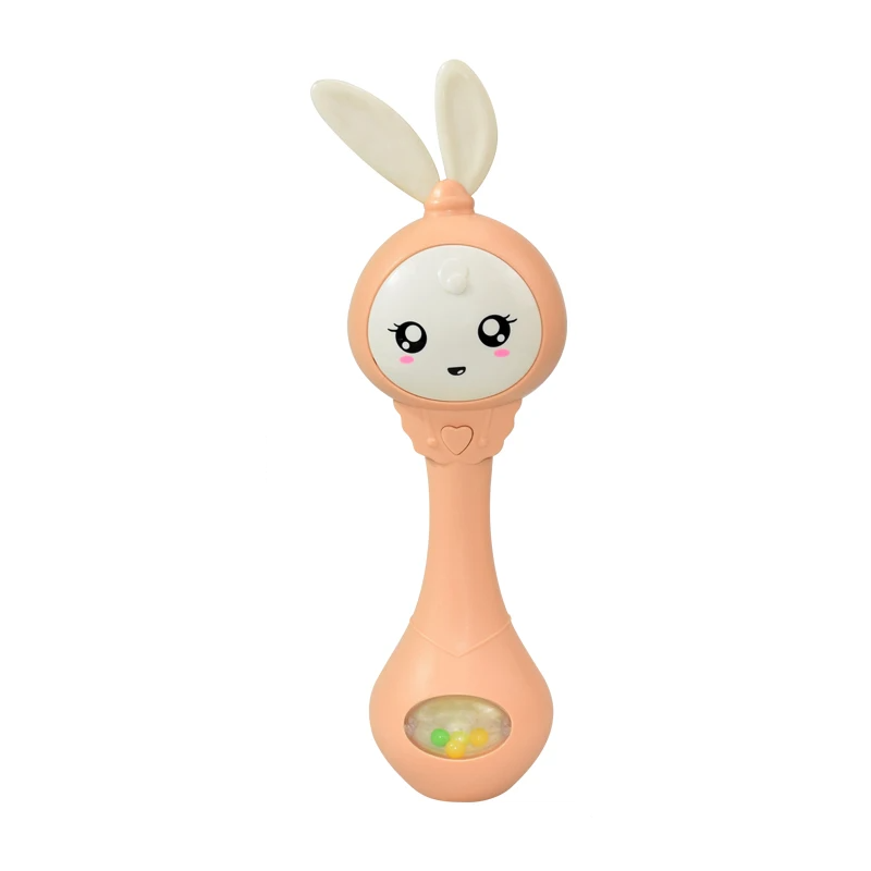 Engaging musical teether rattle, promotes hand-eye coordination for infants
