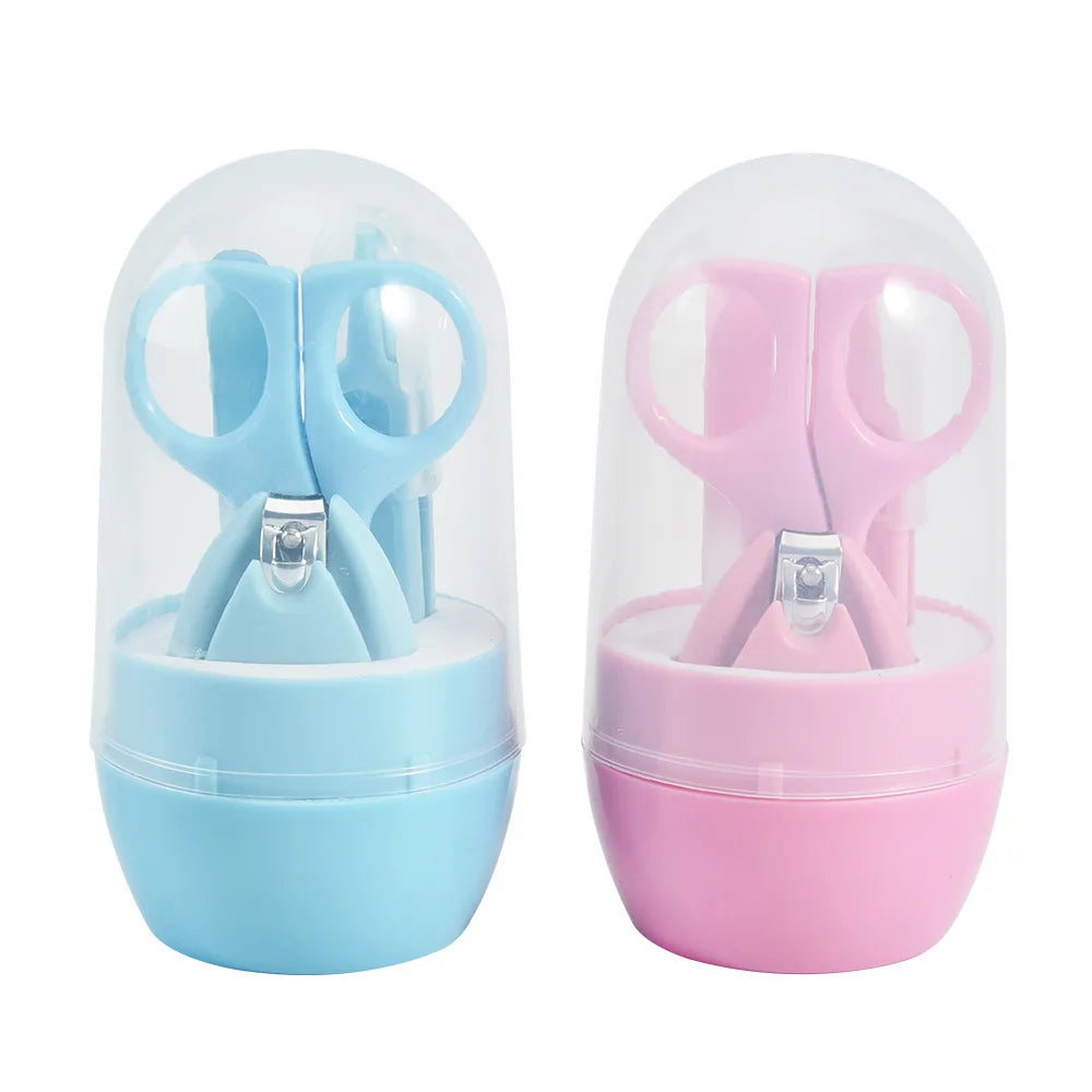 Professional baby nail care set for home use, ensuring hygienic toddler and newborn care