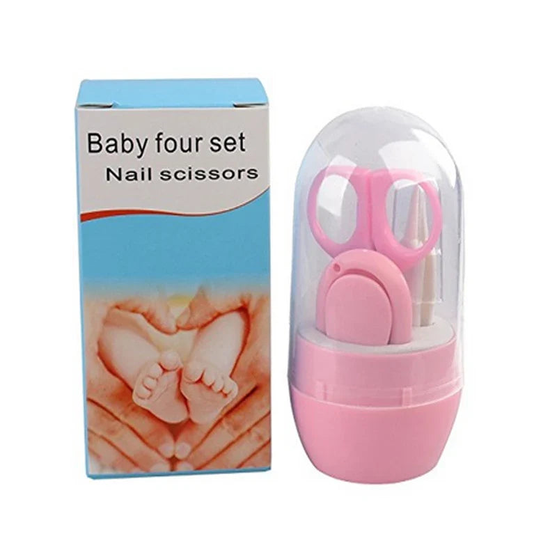 Portable baby nail care solution, including essential tools for newborn and toddler hygiene