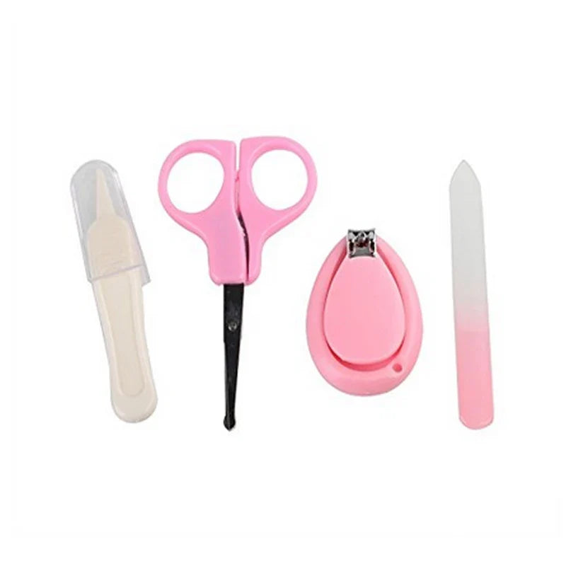Durable baby nail care kit with a compact case, perfect for managing infant and toddler nails safely