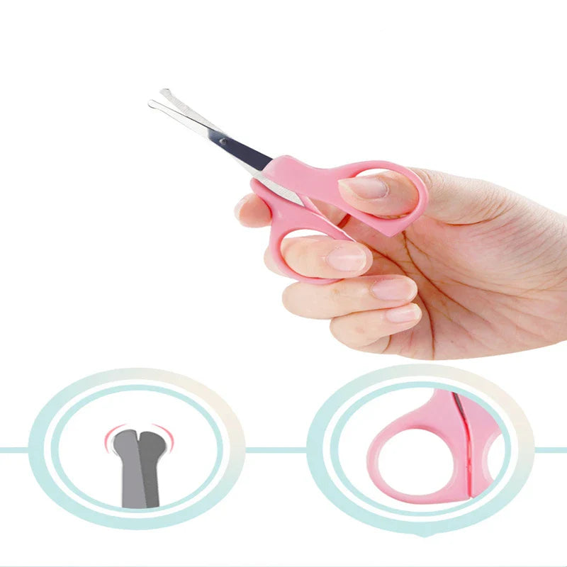 Compact portable baby nail care kit, essential for on-the-go infant hygiene and safety
