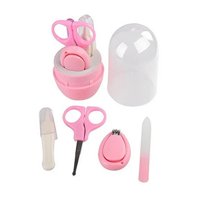 Baby nail scissors with blunt tips from the care kit, ensuring safe and gentle toddler nail trimming