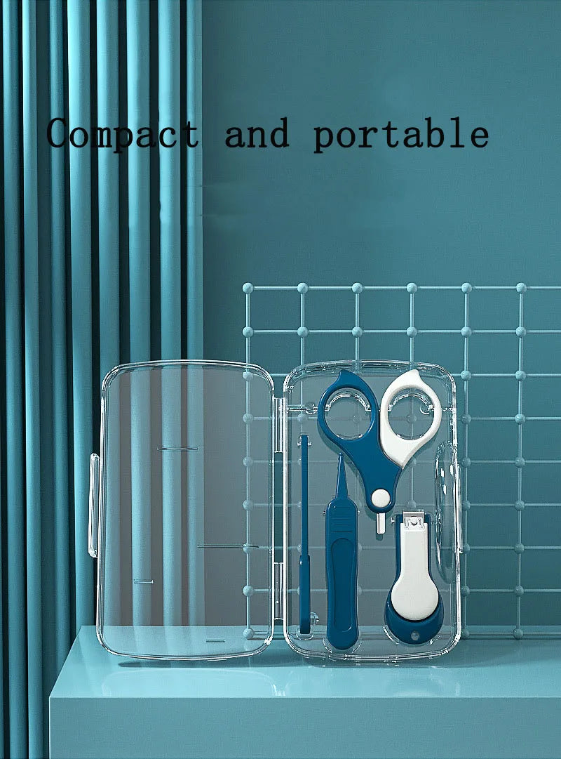 Essential baby health nail care kit, designed for toddlers and newborns.