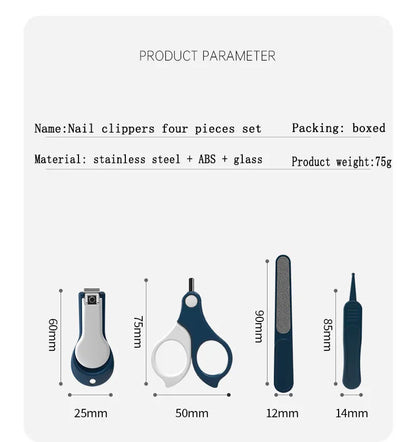 High-quality baby nail care set, durable and safe for ongoing infant grooming needs.