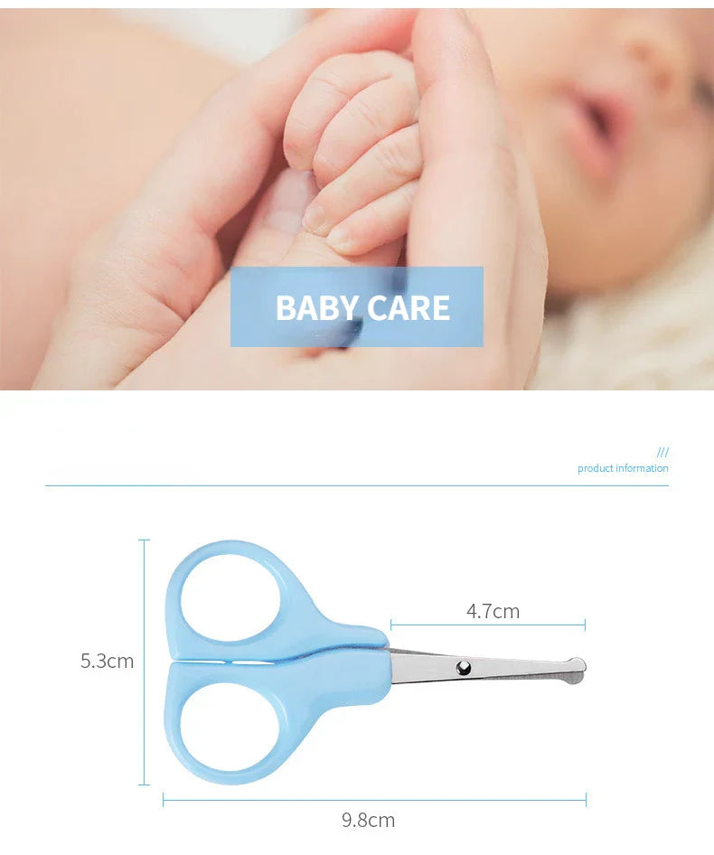 Easy-to-use baby nail clippers, ideal for new parents for safe and fuss-free infant grooming.