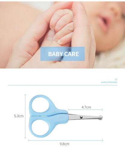 Easy-to-use baby nail clippers, ideal for new parents for safe and fuss-free infant grooming.