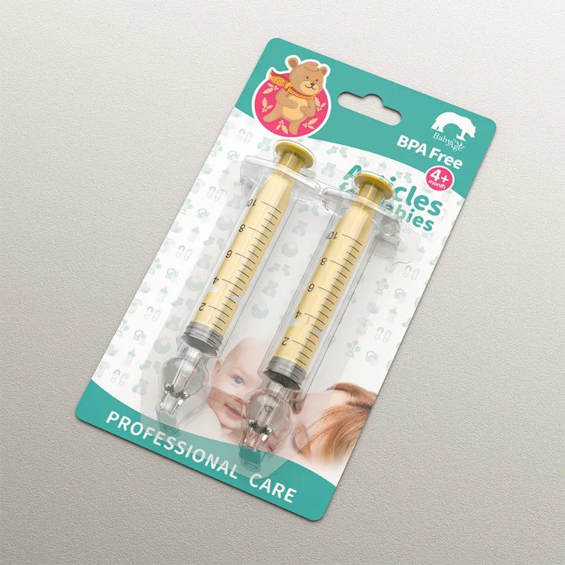 Eco-friendly silicone nasal aspirator for babies, promoting sustainable infant health choices.
