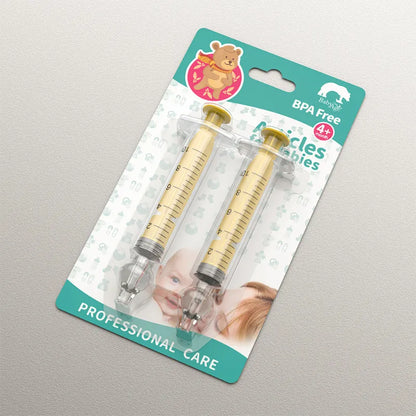 Eco-friendly silicone nasal aspirator for babies, promoting sustainable infant health choices.