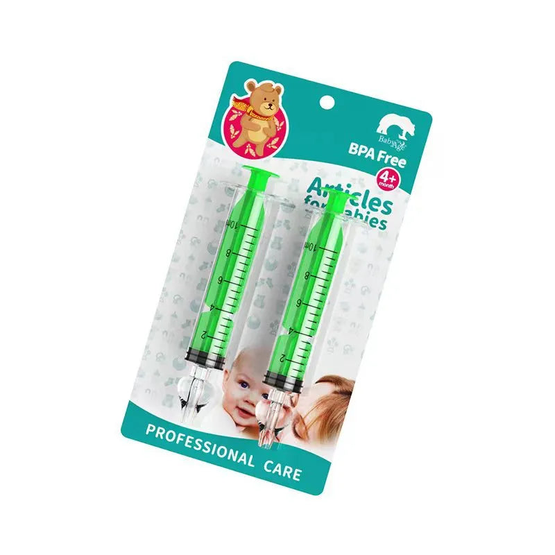 Portable baby nasal aspirator with carrying case, ideal for travel and on-the-go infant care.