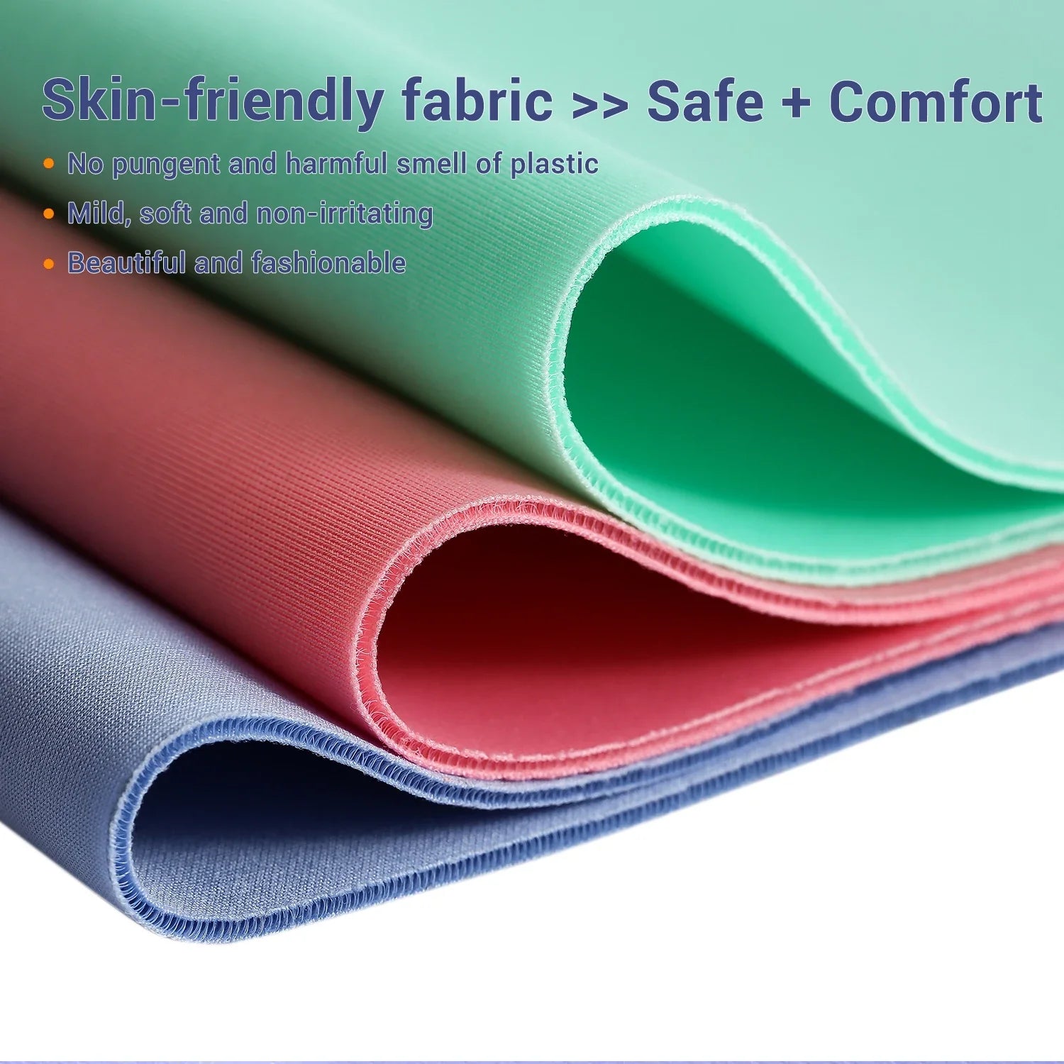 Close-up of baby non-inflatable swim float's comfortable seat and leak-proof design