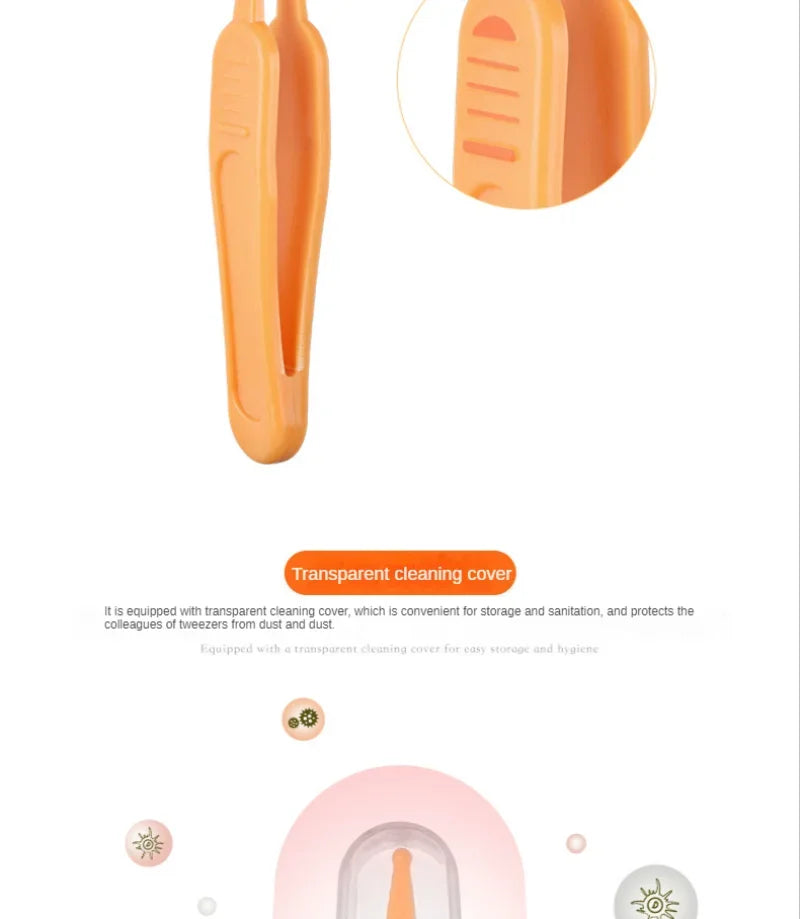 Practical baby nose cleaning tweezer tool, a must-have for new parents, aids in baby congestion.