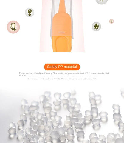 Baby nose cleaning tweezer tool in a clean, sterile design for optimal baby hygiene and health.