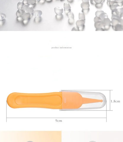 Effective baby nose cleaning tweezer tool, simplifying snot and earwax removal for infants.