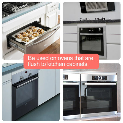 Kitchen child safety lock, oven door protection for curious toddlers