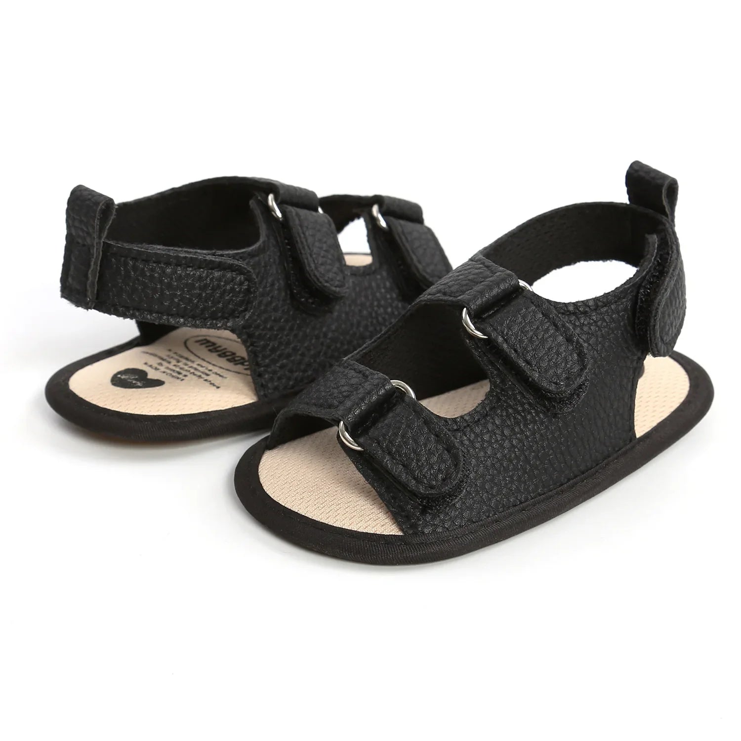 Everyday baby PU leather soft sole anti-slip sandals for comfortable infant wear
