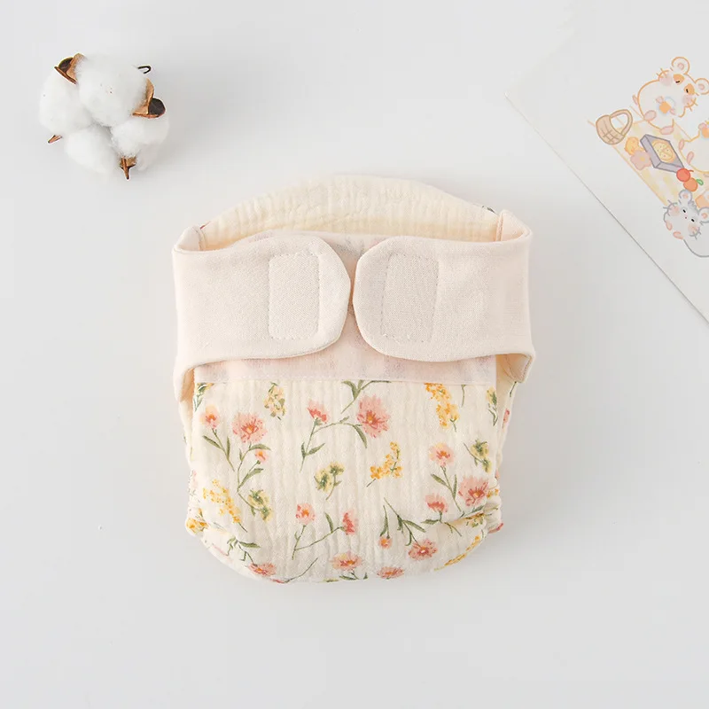 Organic cotton reusable training pants, safe and gentle on baby's sensitive skin