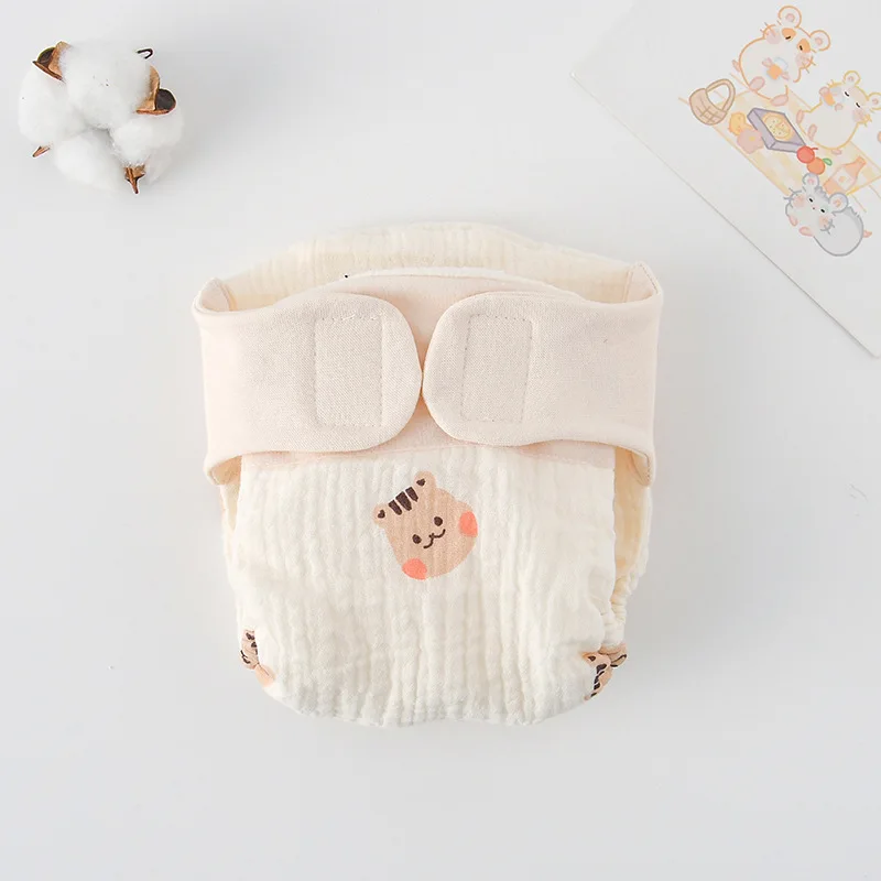 Reusable training pants with a cute animal print, making potty training fun