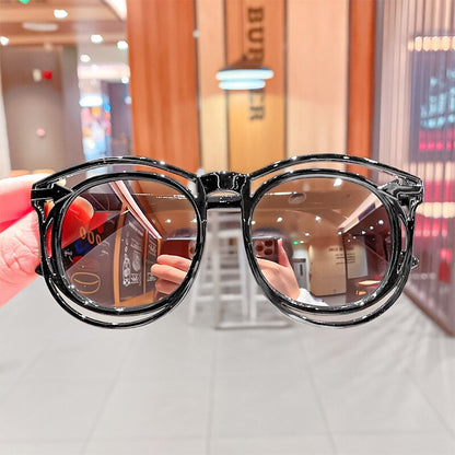 Baby's anti-radiation UV sunglasses, keeping infant eyes safe and stylish.