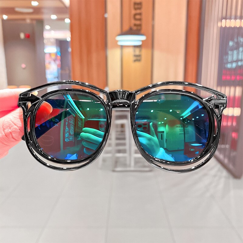 Infant eyewear: protective anti-radiation baby sunglasses for outdoor fun.