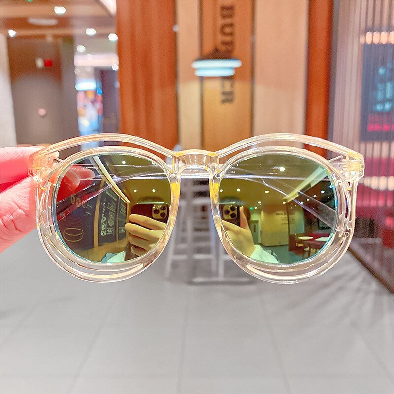 Stylish baby anti-radiation sunglasses, essential eye protection for infants.