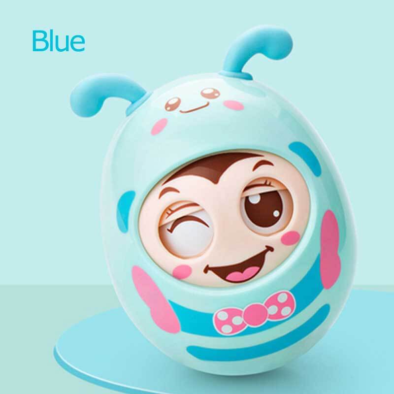 Toddler's bee-shaped tumbler teether, safe, durable and fun sensory play toy