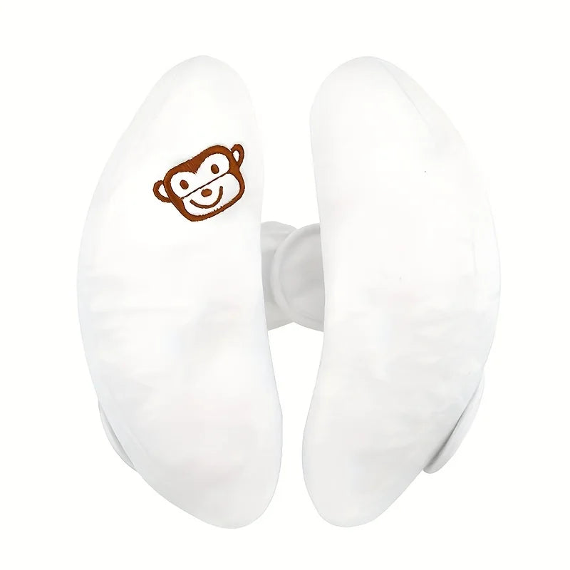 Baby car seat pillow, banana-shaped for toddler comfort & head support during travel