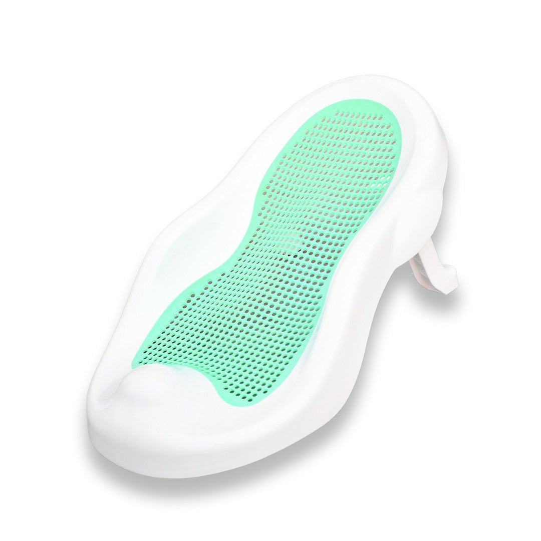 Baby's First Bath Adventure Seat, non-slip infant bathtub support for safe newborn bathing