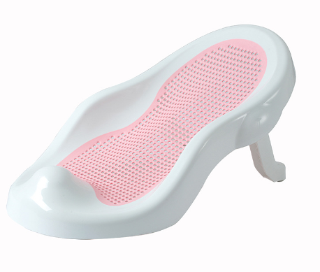 Foldable baby bath seat with non-slip base, portable infant care for safe bathing adventures