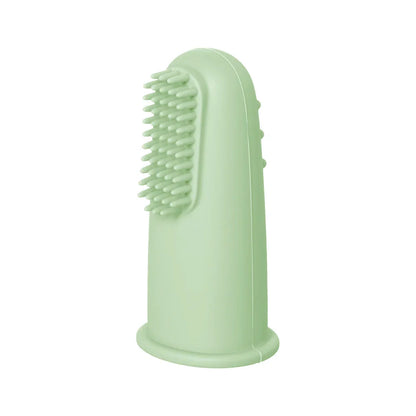 Silicone baby toothbrush, 5-pack, designed for gentle gum massage and cleaning