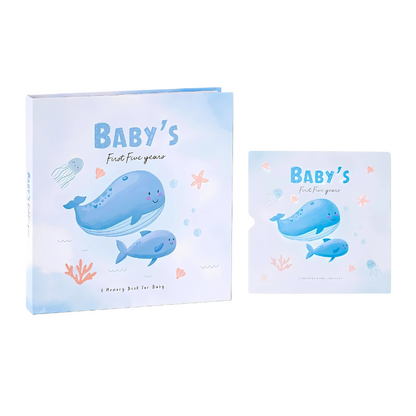 Baby's First Years Journal, tracking baby development and memories for the first five years