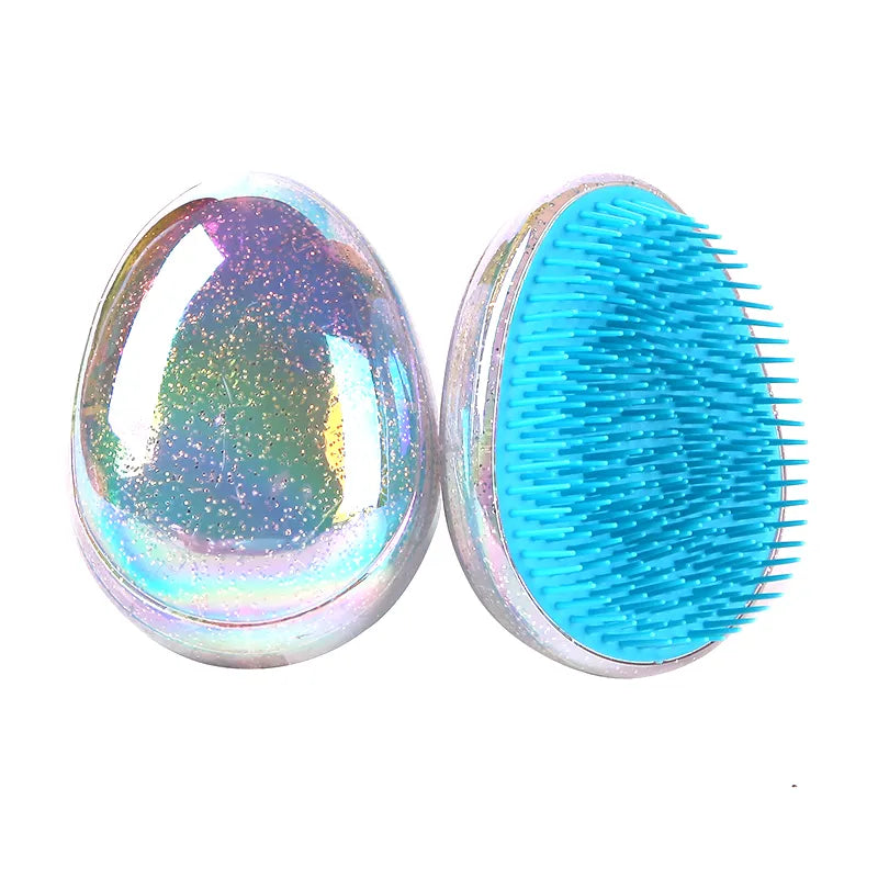 Baby's Gentle Detangling Egg Comb for Healthy Hair
