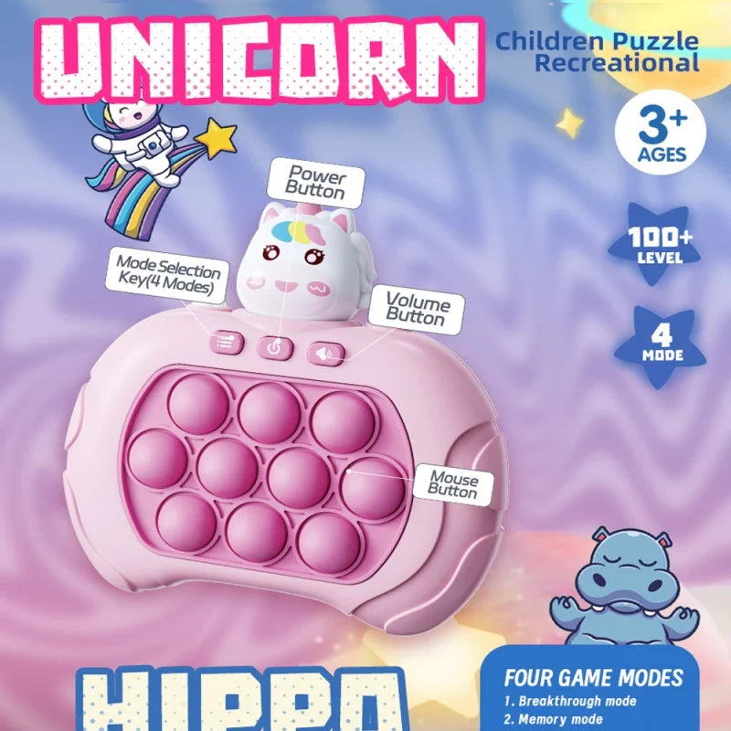 Interactive Pop Bubbles Game Machine for babies, enhances hand-eye coordination