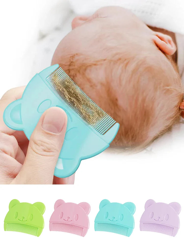 Pink silicone baby brush for head massage, making bath time enjoyable and soothing