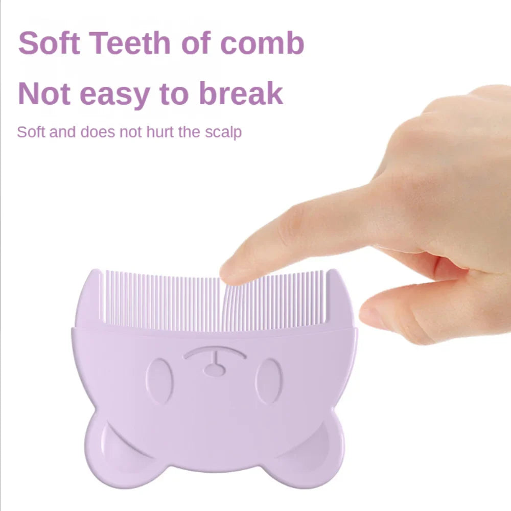 Infant head massage brush, BPA-free silicone for safe baby bath and scalp care