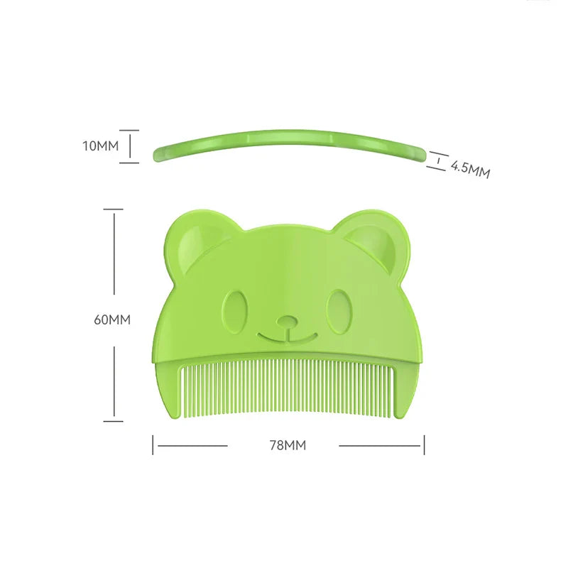 Yellow baby bath accessory: silicone head massage brush with easy-grip handle