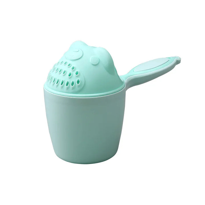 Gentle baby shampoo rinser cup, ensures a soothing, tear-free rinse for delicate eyes at bath time.