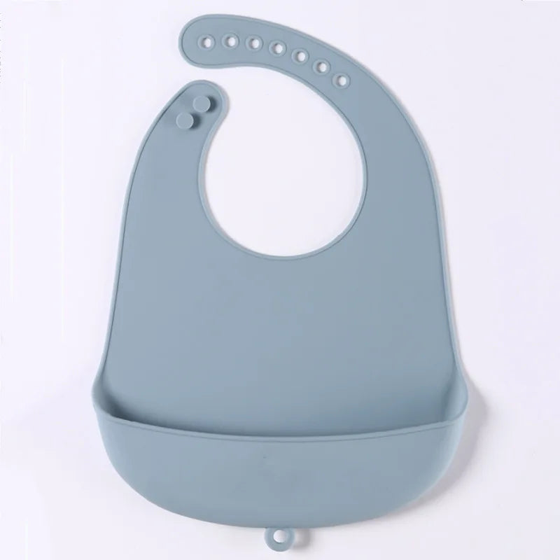 Baby accessories: set of two silicone bibs, great for gifting new parents