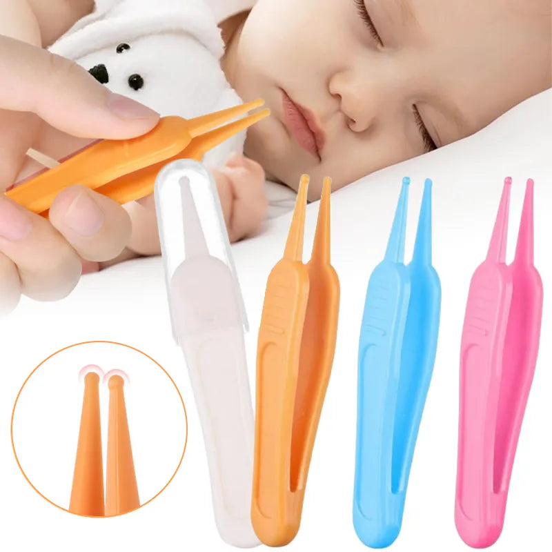 Baby Safe Cleaning Tweezers for nasal and ear care, infant hygiene tool