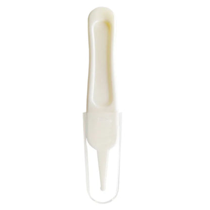 Soft-tipped baby care tweezers for safe removal of nasal mucus or ear wax