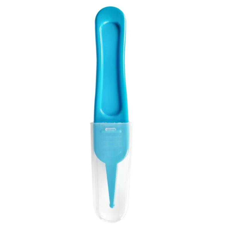 Hygiene cleaning tool: baby safe tweezers for delicate infant nose and ears