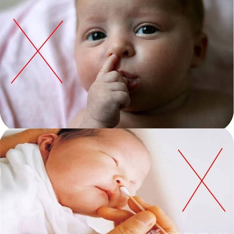 Baby health safety tweezers, perfect for maintaining a clean infant nose