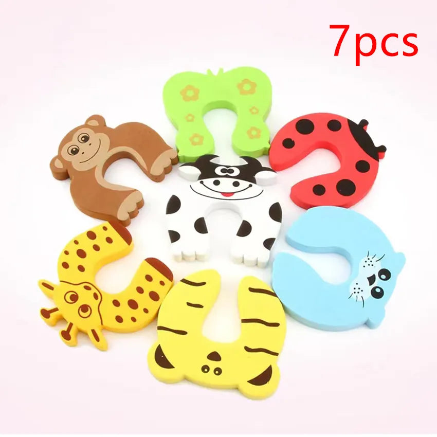 Adjustable baby safety straps for cabinets and appliances, versatile childproofing solution.