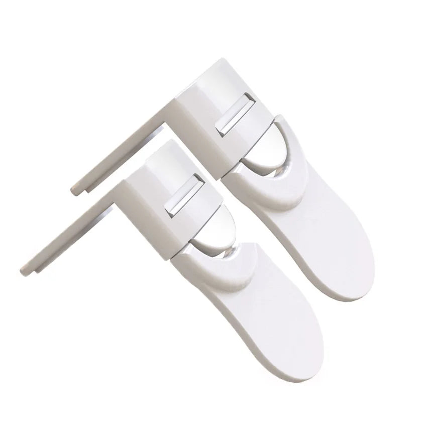 Durable baby safety cabinet locks, anti-scratch design for furniture, 1-15 pieces