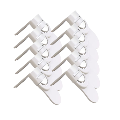 Multi-pack baby safety cabinet locks, strong hold child proofing for active toddlers