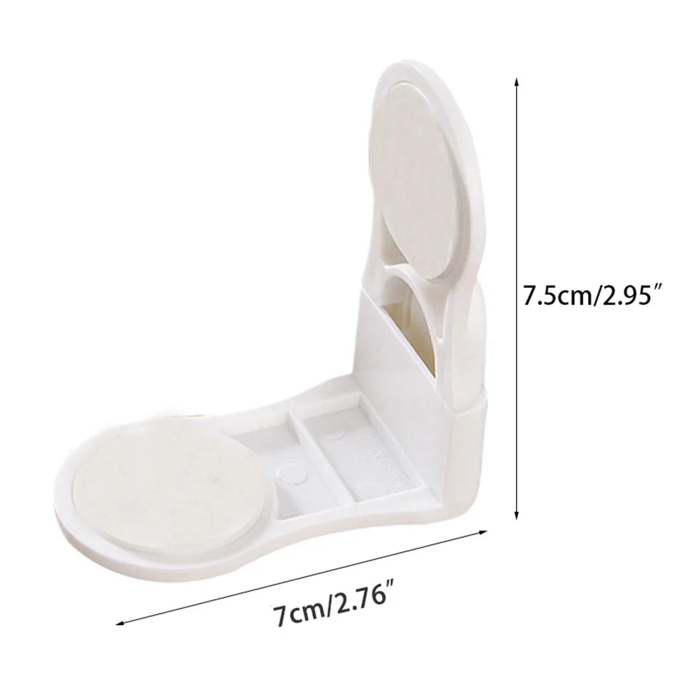 Baby safety gear: drawer and cabinet locks, anti-pinch design, white, 8-piece set