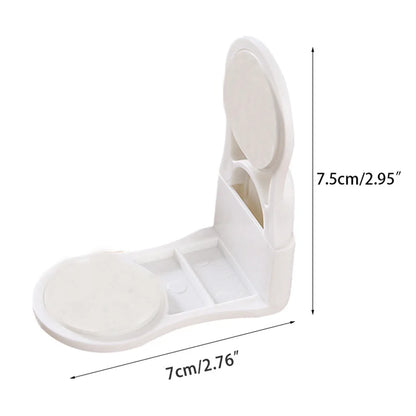 Baby safety gear: drawer and cabinet locks, anti-pinch design, white, 8-piece set